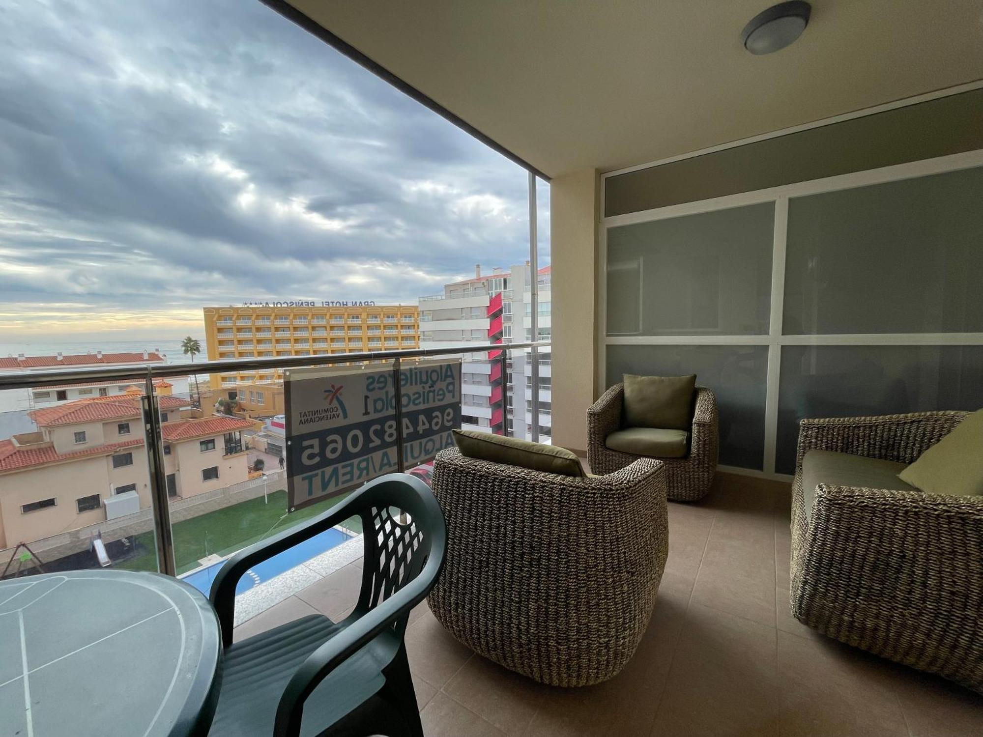 Ferienwohnung Alpen1 Paseo Maritimo Peñíscola Exterior foto